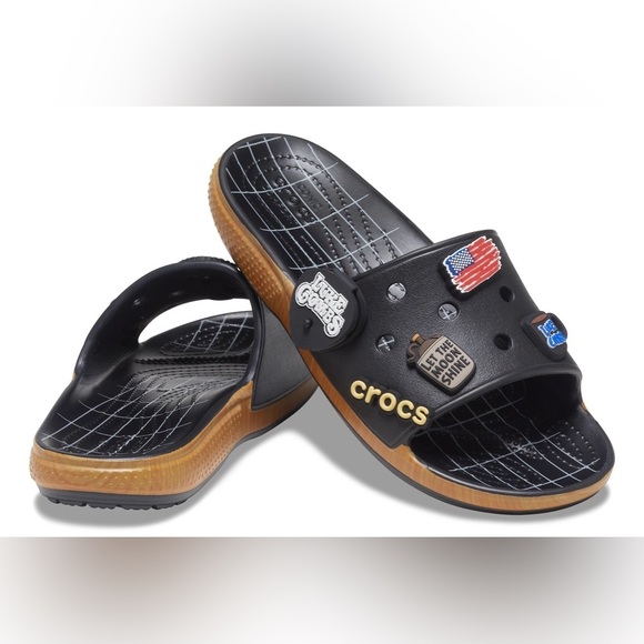 Luke Comb Croc Slides - Picture 1 of 1